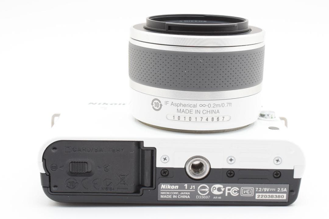 【ケース付き】 Nikon ニコン 1 J1 レンズキット ミラーレス一眼カメラ