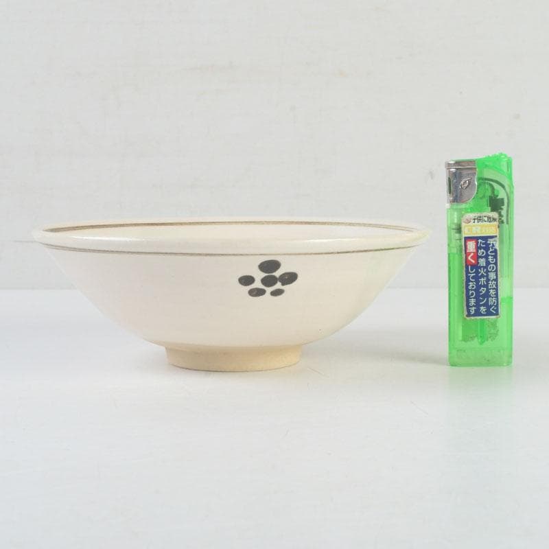 茶道具　平安　三浦竹泉造　絵高麗茶碗　共布共箱　C　A9