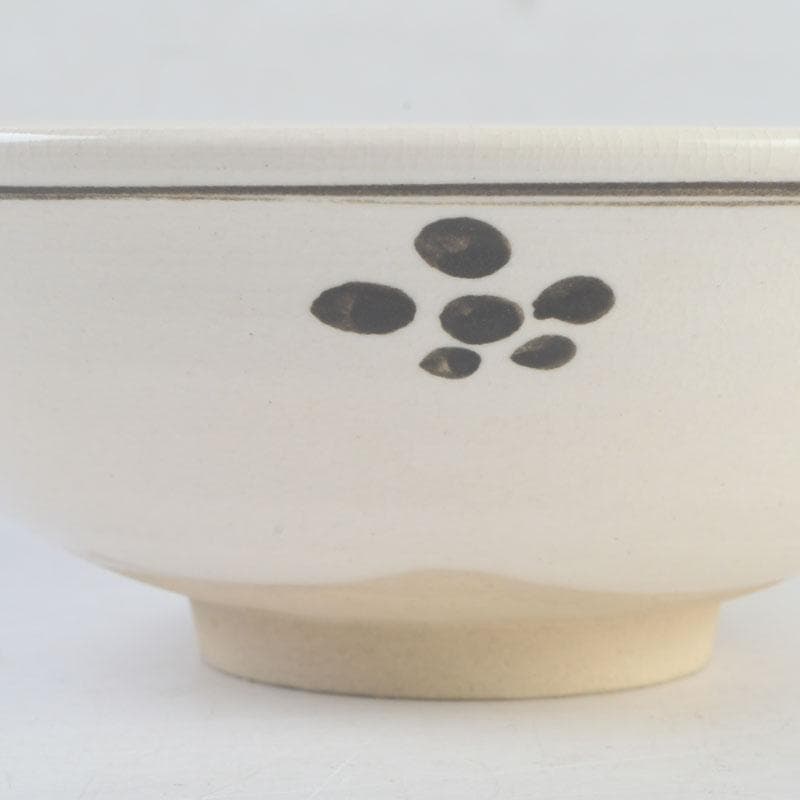 茶道具　平安　三浦竹泉造　絵高麗茶碗　共布共箱　C　A9