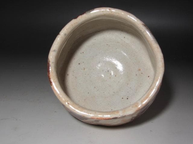 ☆　鈴木蔵　志野茶碗　「輪花」　☆y670