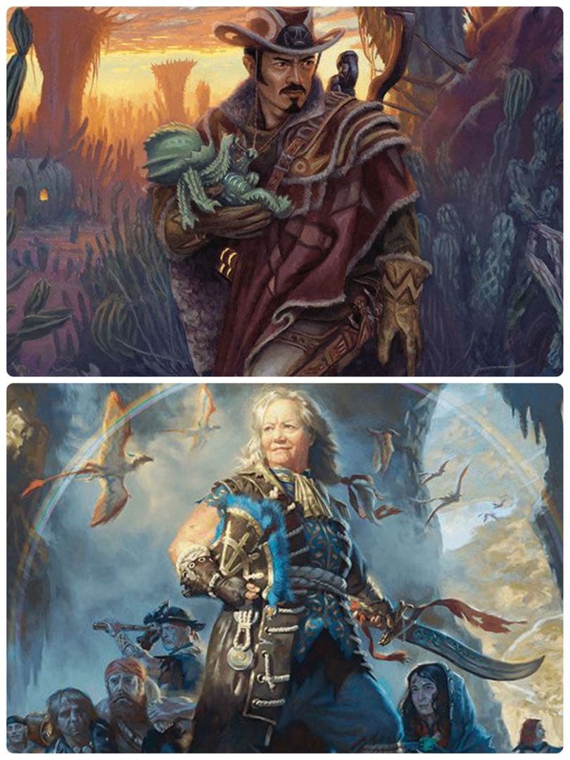 【セール中】mtg すぐに遊べる統率者デッキ　海賊　砂漠土地　２種セット