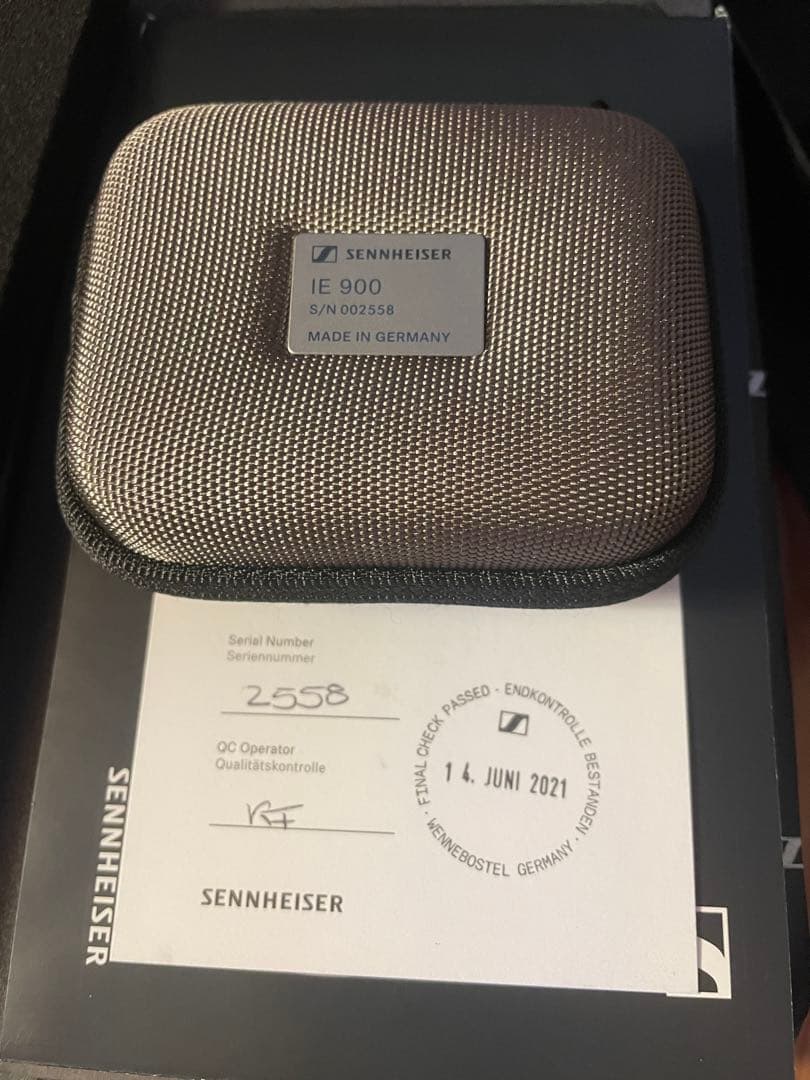 Sennheiser IE900 フラッグシップイヤホン