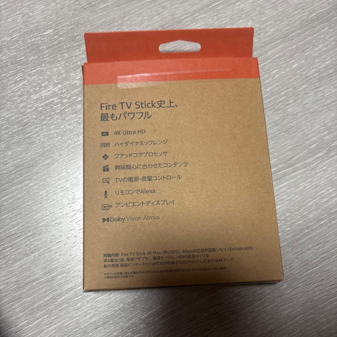 その他 Fire TV Stick 4K Max 16GB Wi-Fi 6E