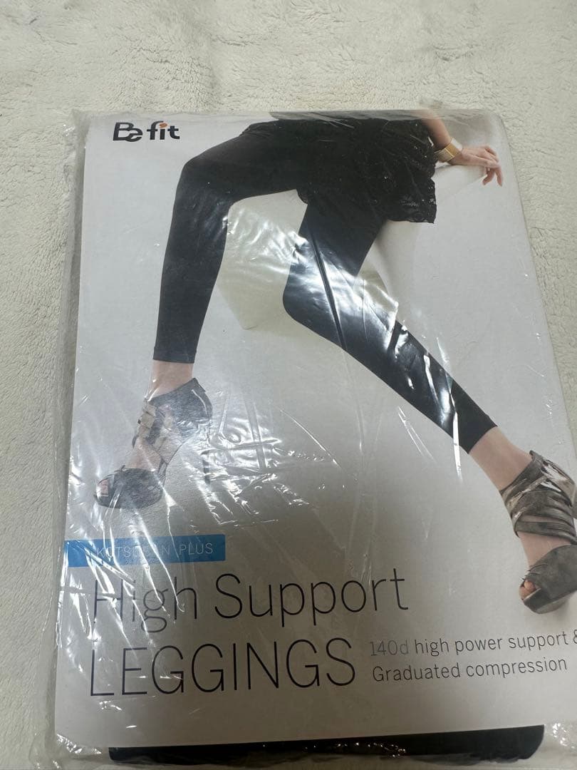 Befit ビーフィット ハイサポートレギンス 骨盤プラス140D LL
