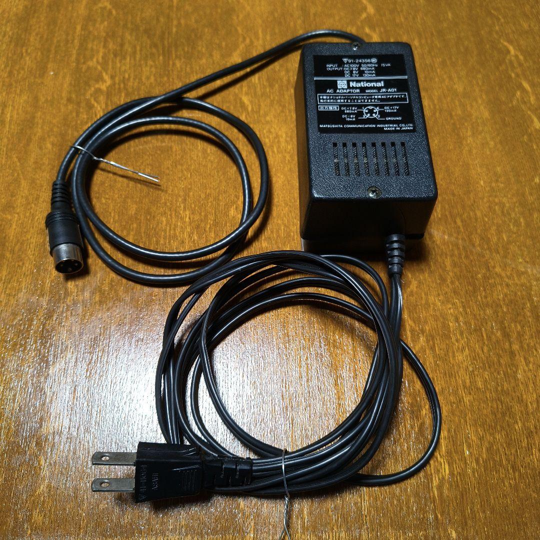ナショナル JR-100 パーソナルコンピューター　プログラムテープ付属