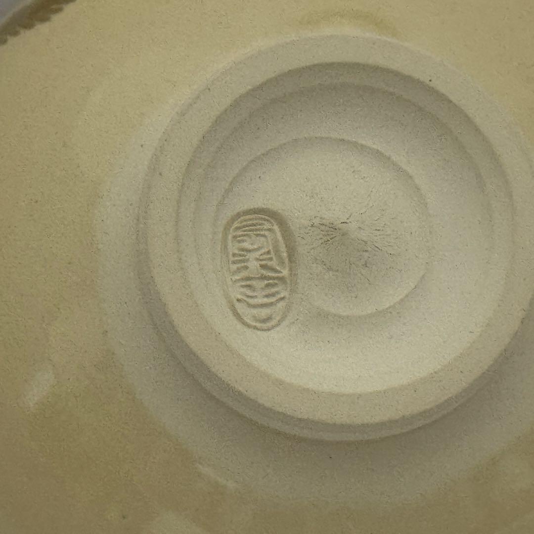茶道 茶碗 鍵屋 粟田焼 安田浩人 鳳凰絵茶碗 未使用 共箱 茶道具 京都