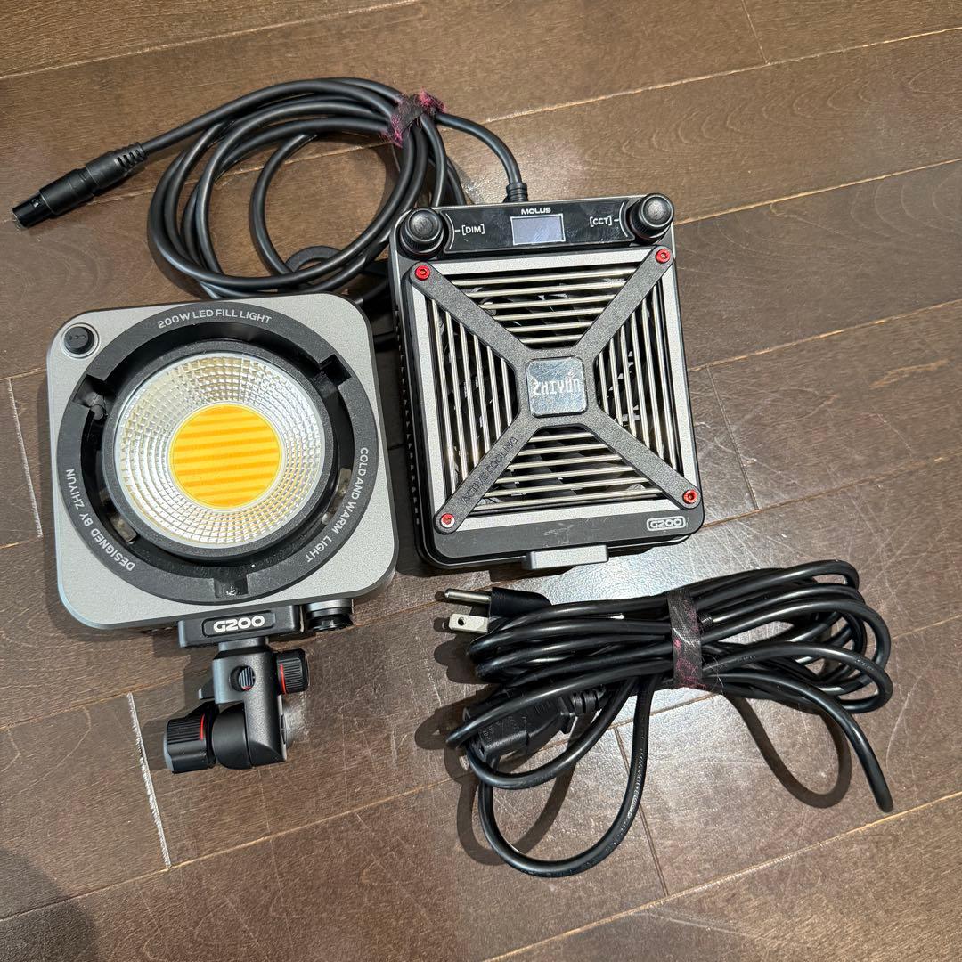 【美品】zhiyun G200 200W LED