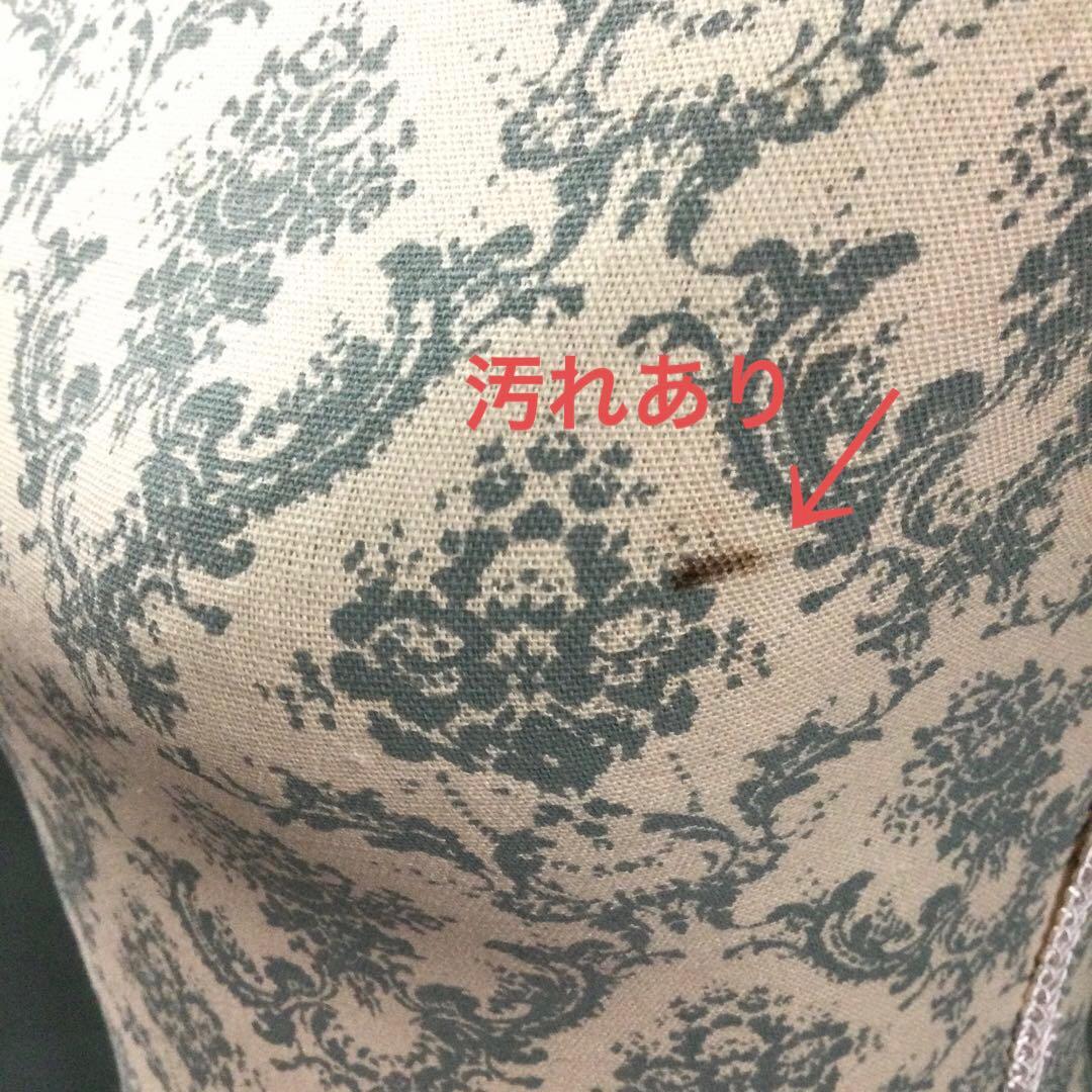 柄付 腕なし布製 トルソー 猫脚 店舗用品 インテリア 服飾用品