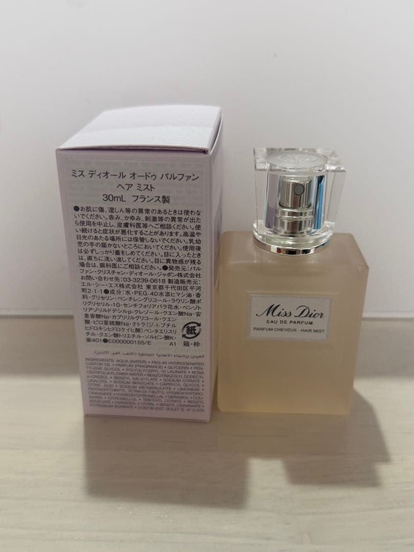 Miss Dior オードゥパルファン　ヘアミスト 30mL 新品未使用