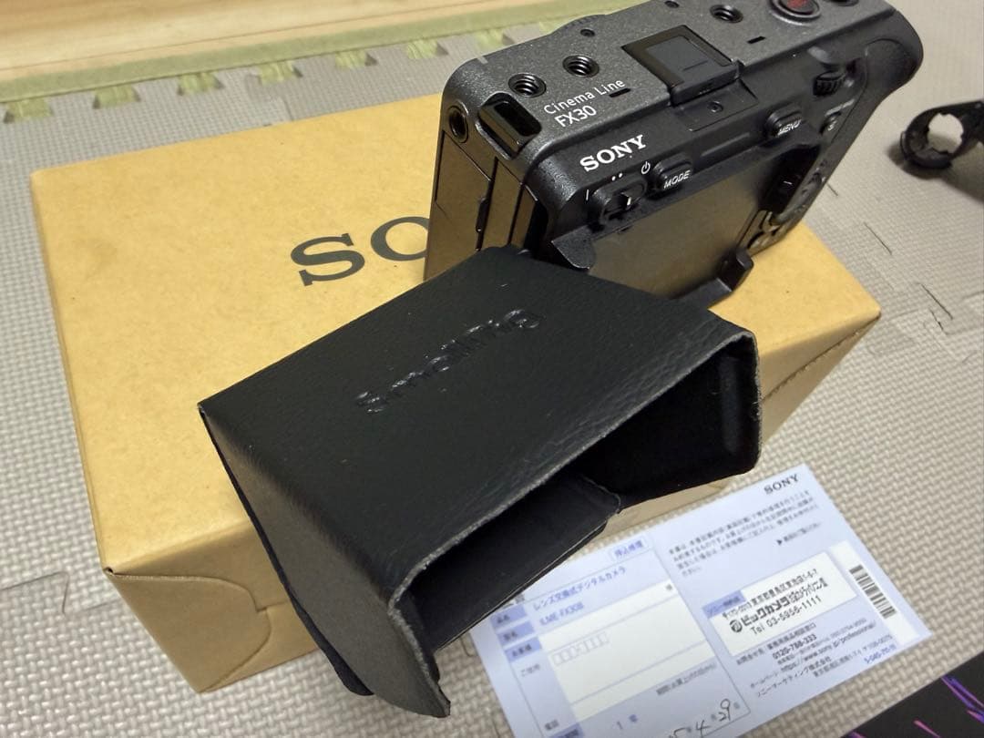 Sony ILME-FX30B シネマカメラXLRユニット他おまけ多数