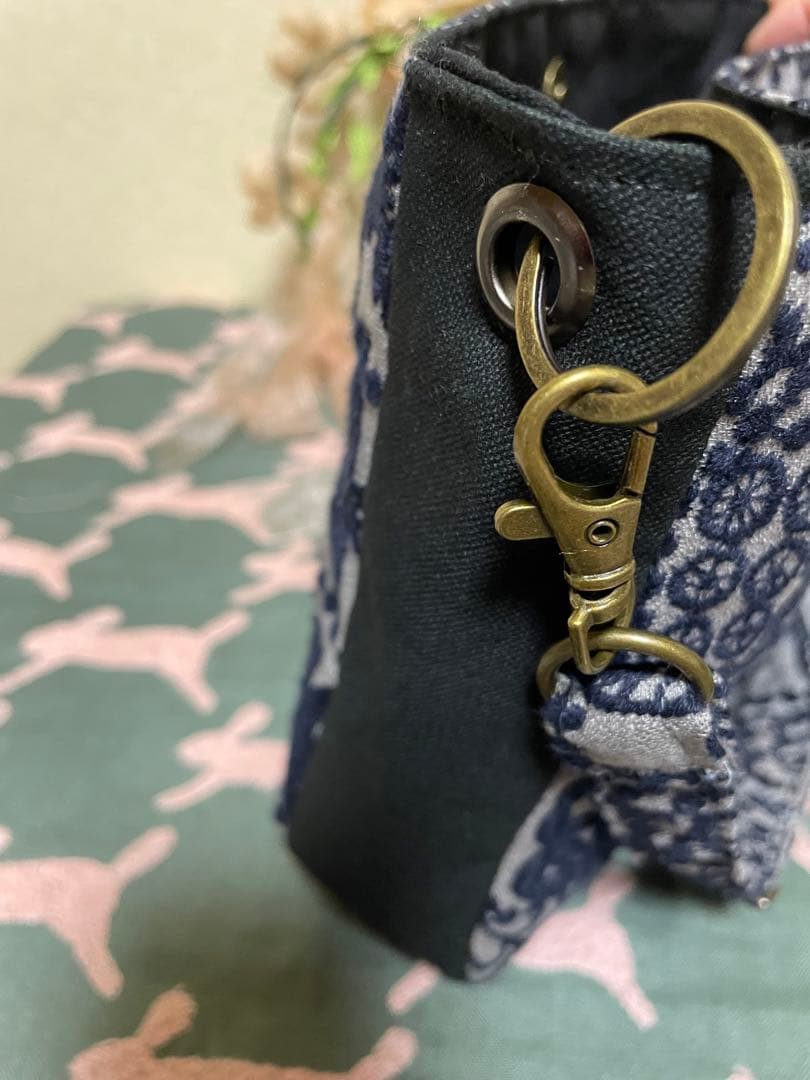 ミナペルホネン　ハンドメイド　バッグ　ショルダーバッグ　インバッグ　ミニバッグ