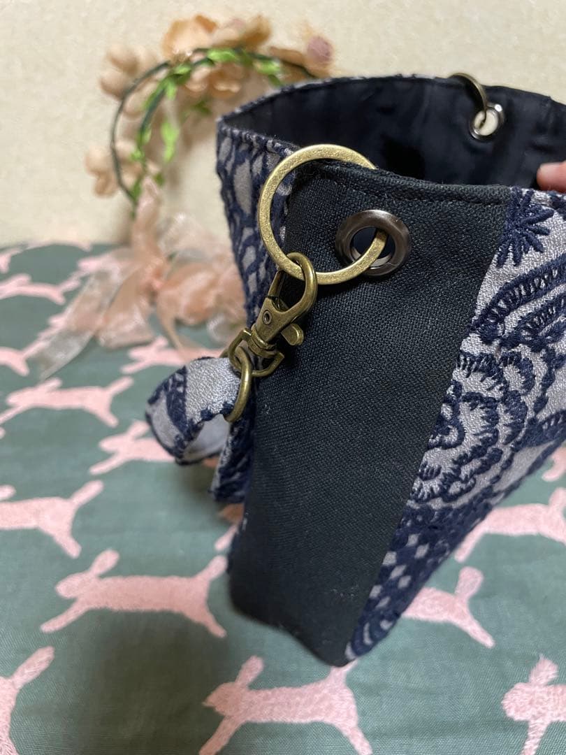 ミナペルホネン　ハンドメイド　バッグ　ショルダーバッグ　インバッグ　ミニバッグ