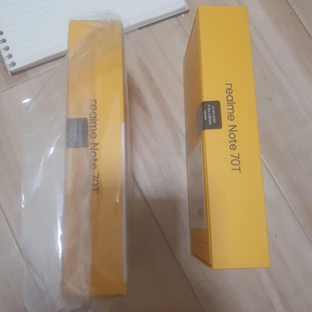 realme Note 70T 本体 セット２個　イエロー 4gb/64gb
