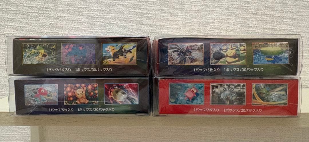 ポケモンカードゲーム　6BOX まとめ売り　シュリンク付