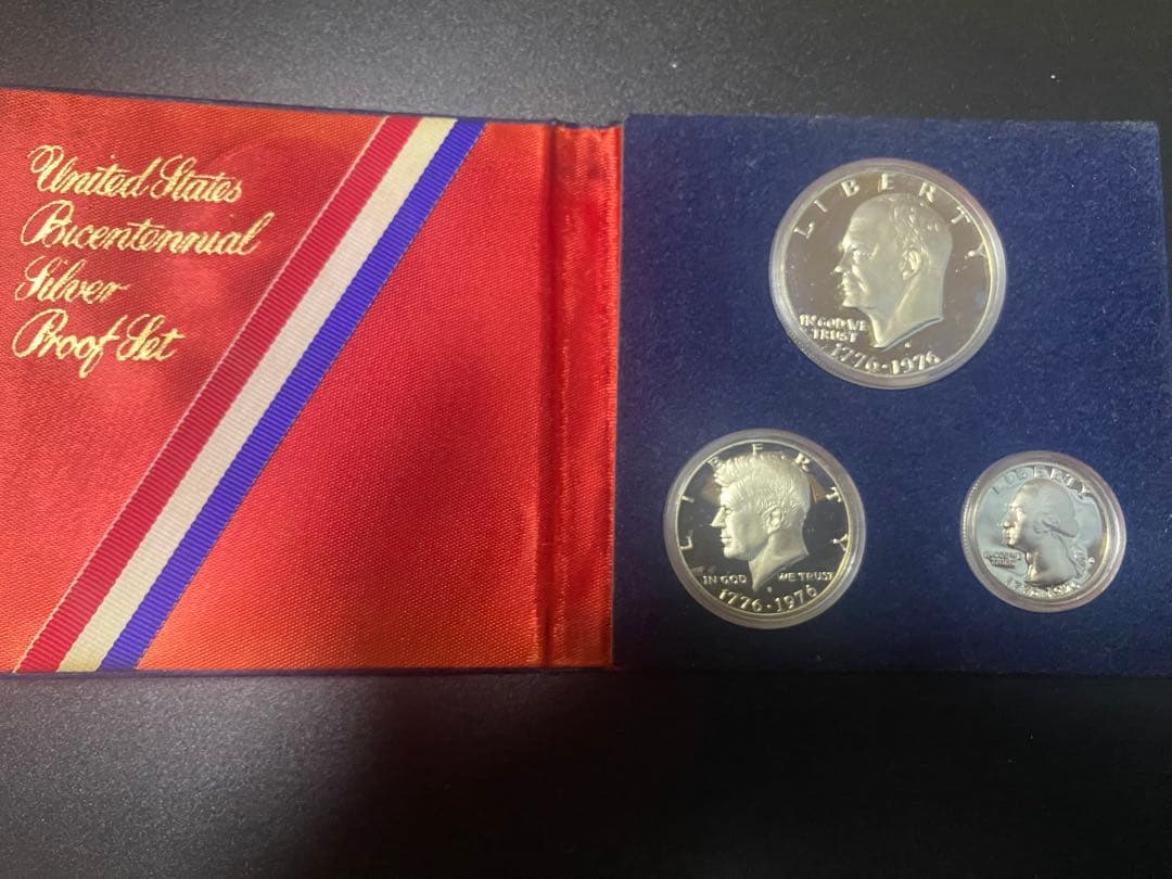アメリカ 独立200周年記念 銀貨セット 1776年～1976年 プルーフ版