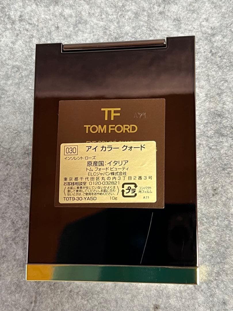 TOM FORD アイカラークォード 030 インソレントローズ