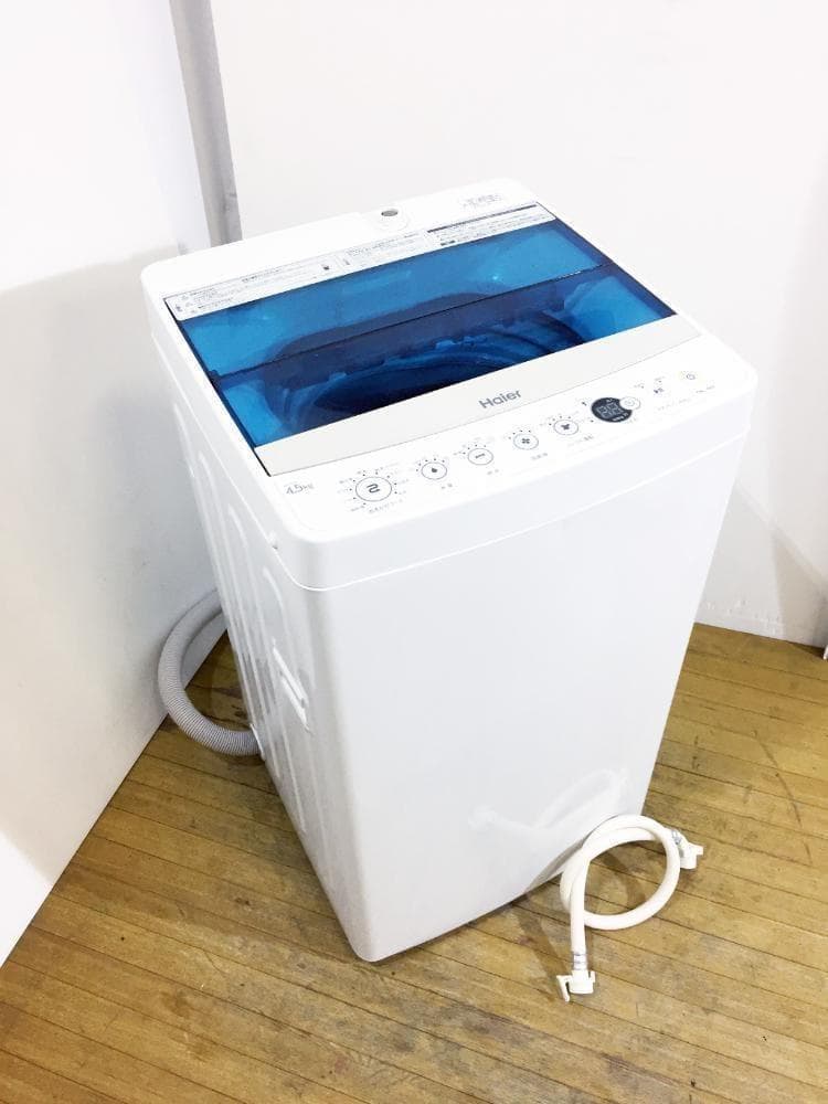 30日迄！送料無料★中古★Haier 4.5kg 洗濯機【JW-C45A-W】