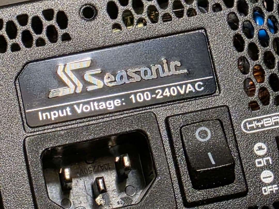 Seasonic TX-850 850W フルモジュラー電源