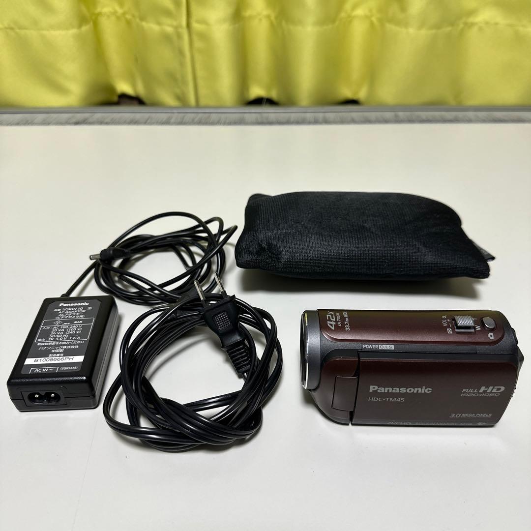 Panasonic HDC-TM45 ビデオカメラ 動作確認済み
