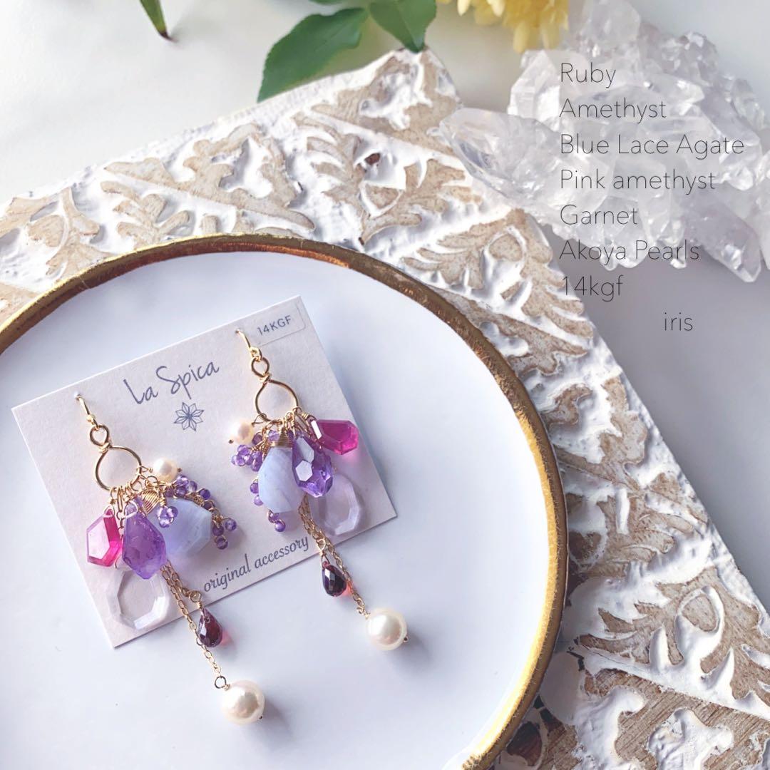 ✨期間限定✨コメントで30%off‼︎ ルビー ピアス／イヤリング