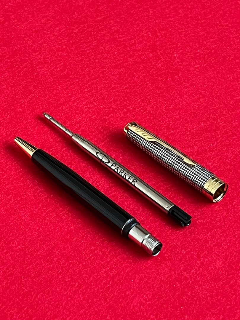 パーカーボールペン ソネットプレミアム ブラックシズレGP❗️極美品‼️廃盤❗️