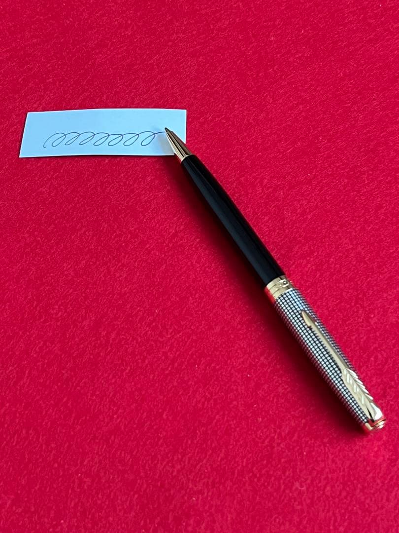 パーカーボールペン ソネットプレミアム ブラックシズレGP❗️極美品‼️廃盤❗️