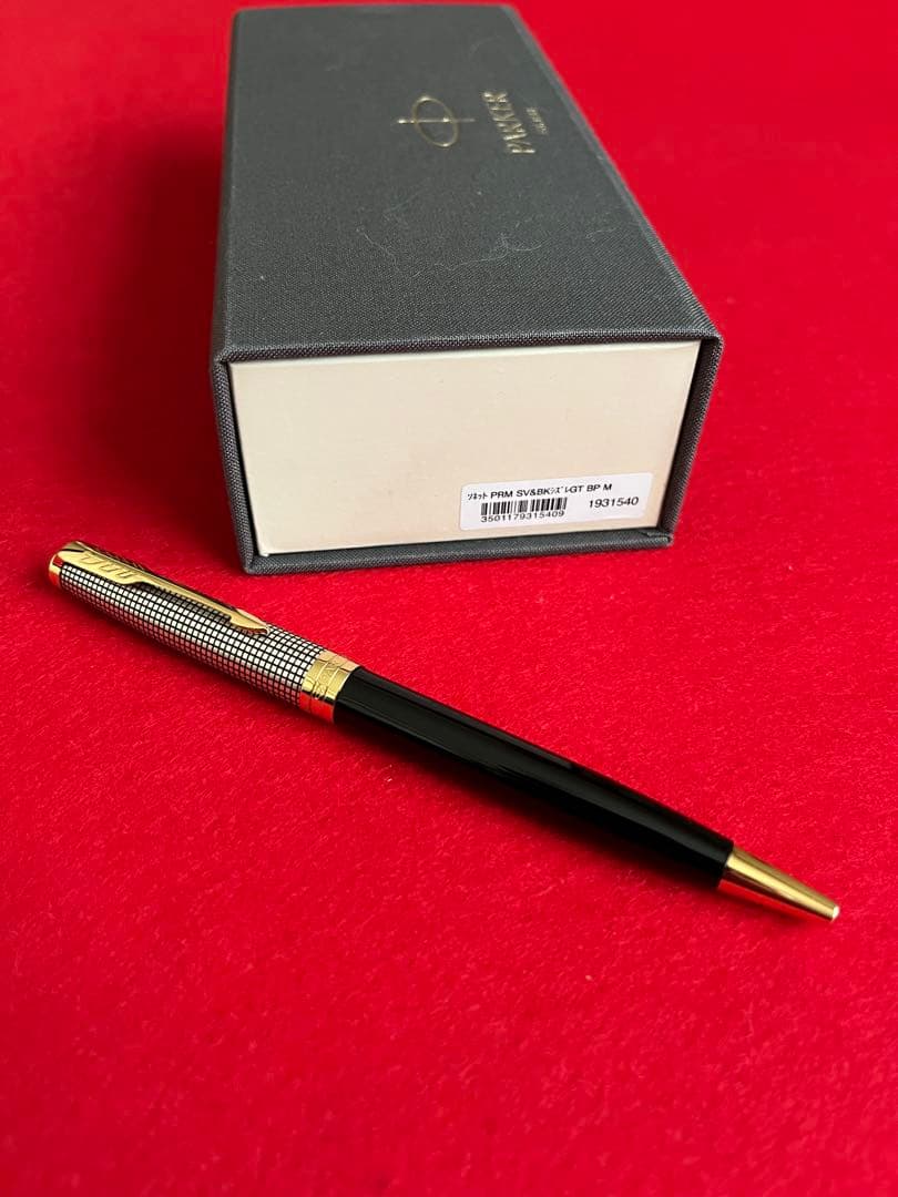 パーカーボールペン ソネットプレミアム ブラックシズレGP❗️極美品‼️廃盤❗️