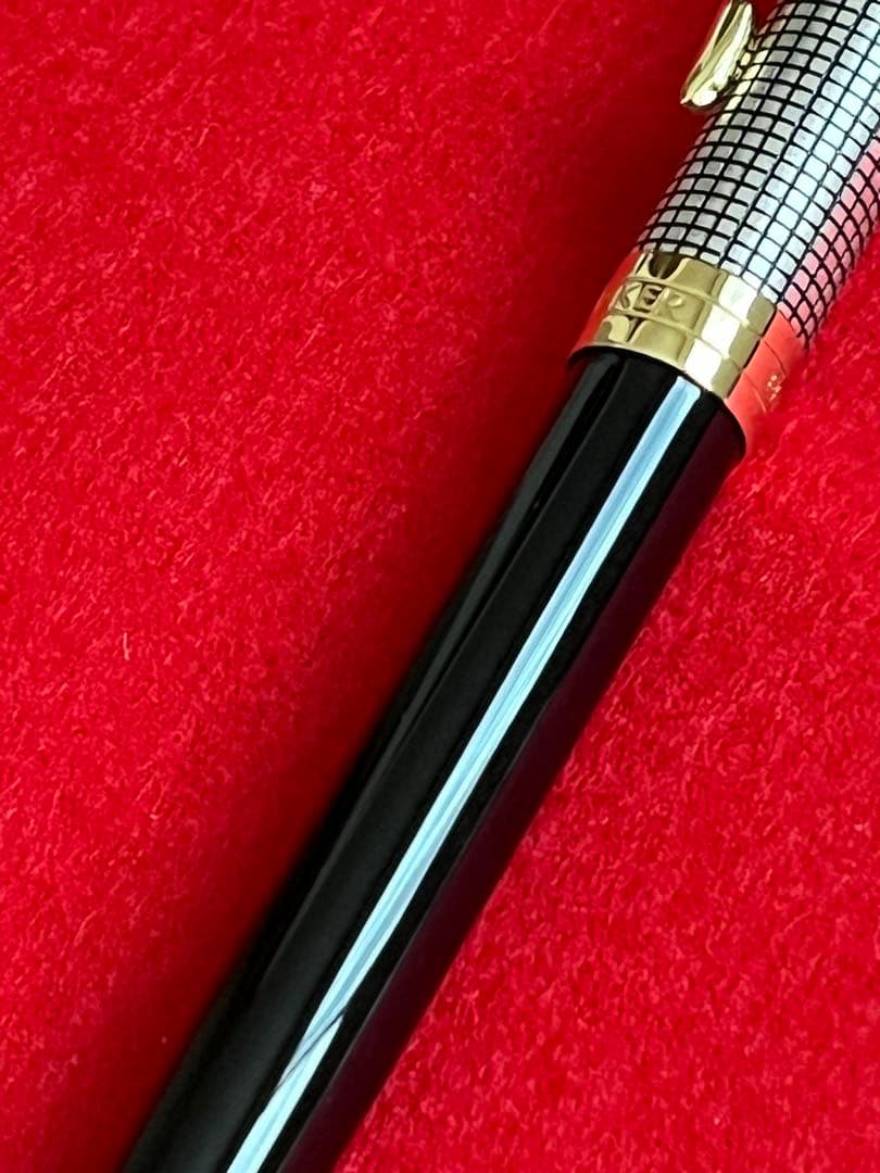 パーカーボールペン ソネットプレミアム ブラックシズレGP❗️極美品‼️廃盤❗️