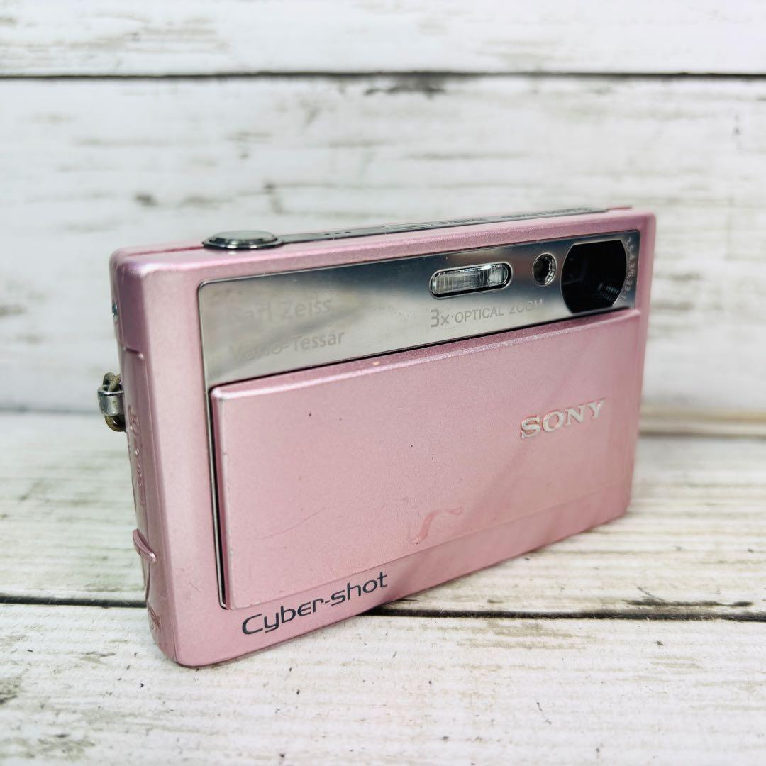 【動作良好】SONYデジタルカメラCyber-shot DSC-T20 ピンク