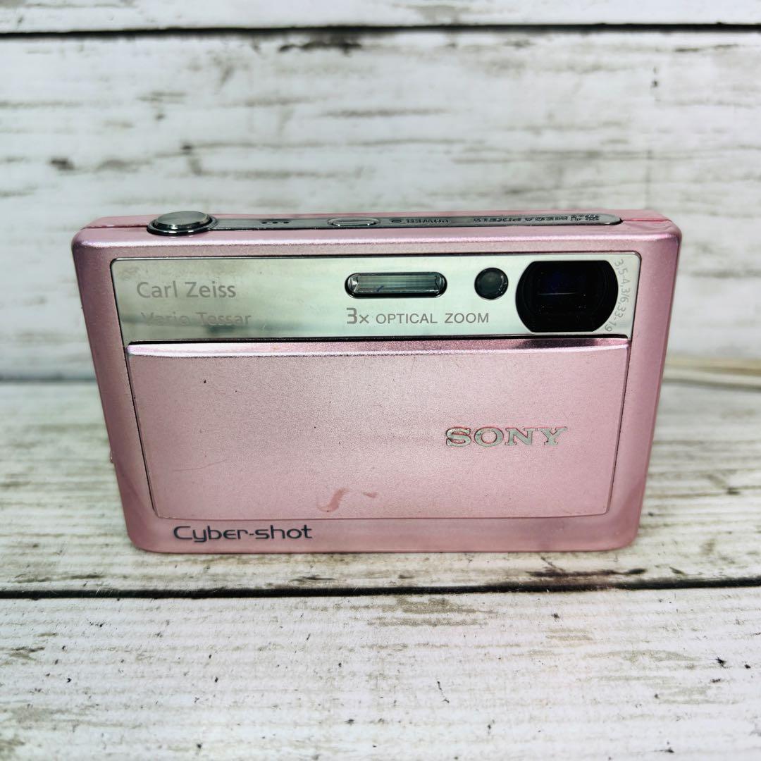【動作良好】SONYデジタルカメラCyber-shot DSC-T20 ピンク