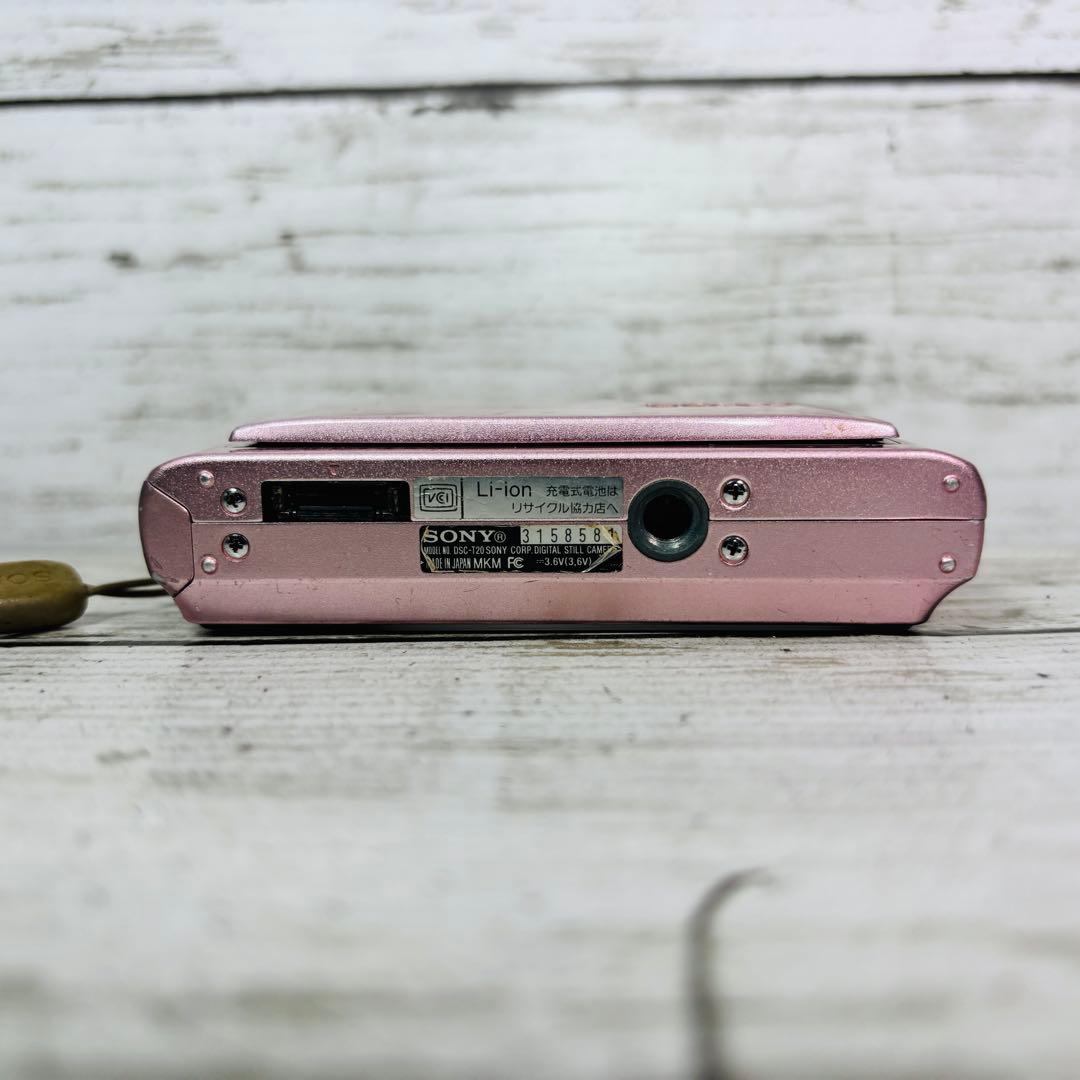 【動作良好】SONYデジタルカメラCyber-shot DSC-T20 ピンク
