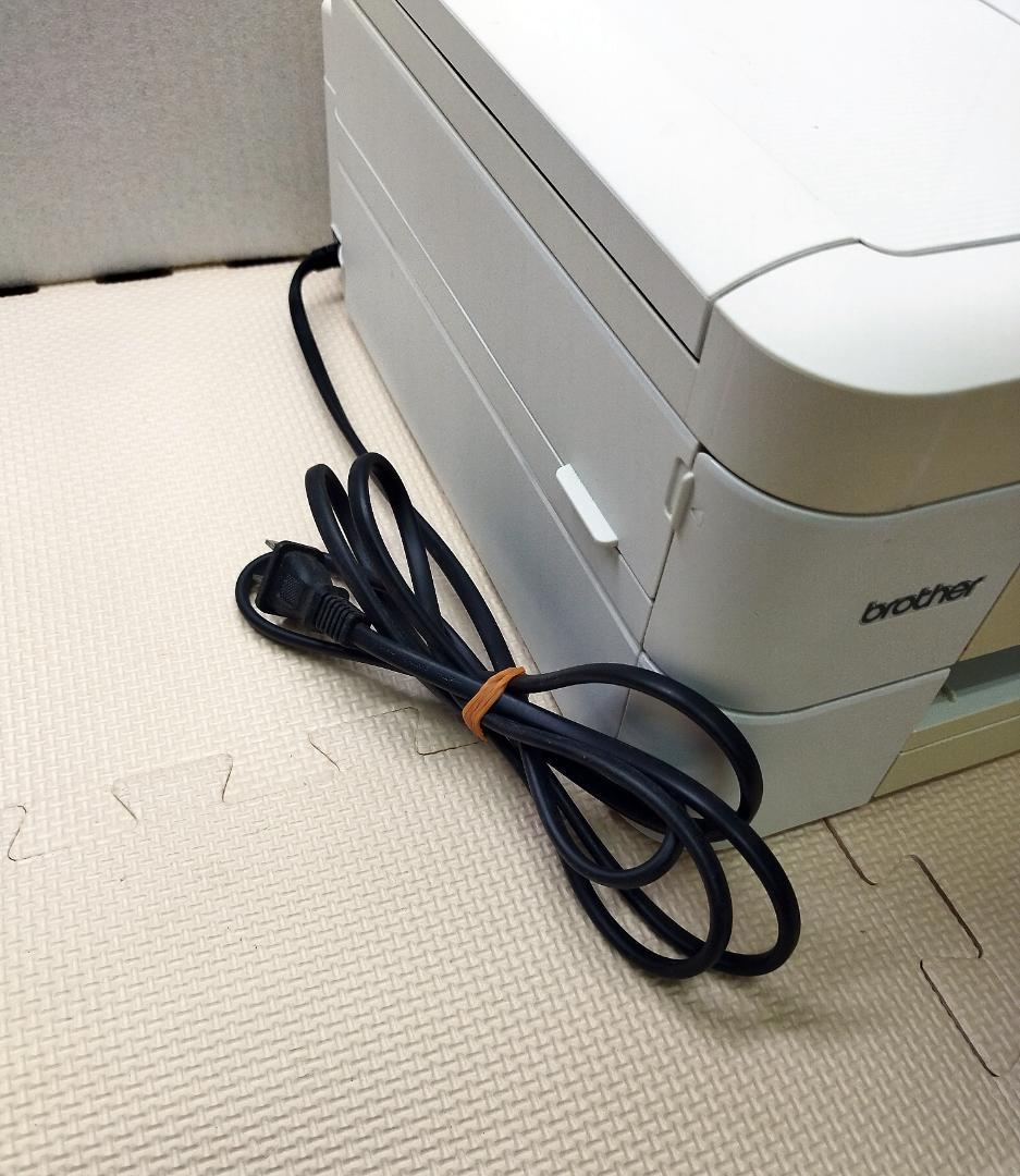 DCP-J972N ブラザー ホワイト　純正カートリッジに互換インク満タン付き