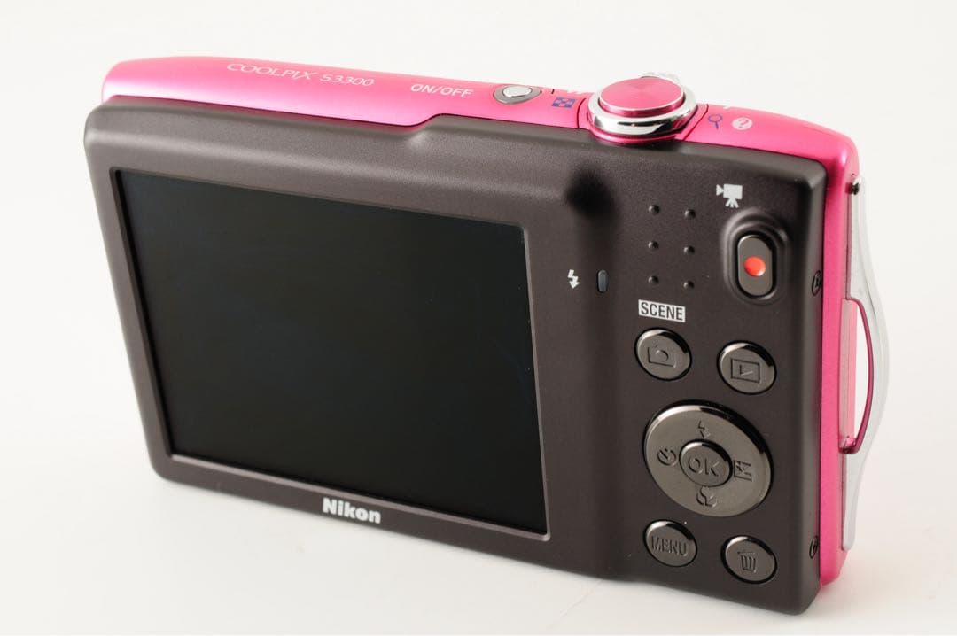 【美品】 Nikon ニコン COOLPIX S3300 ピンク