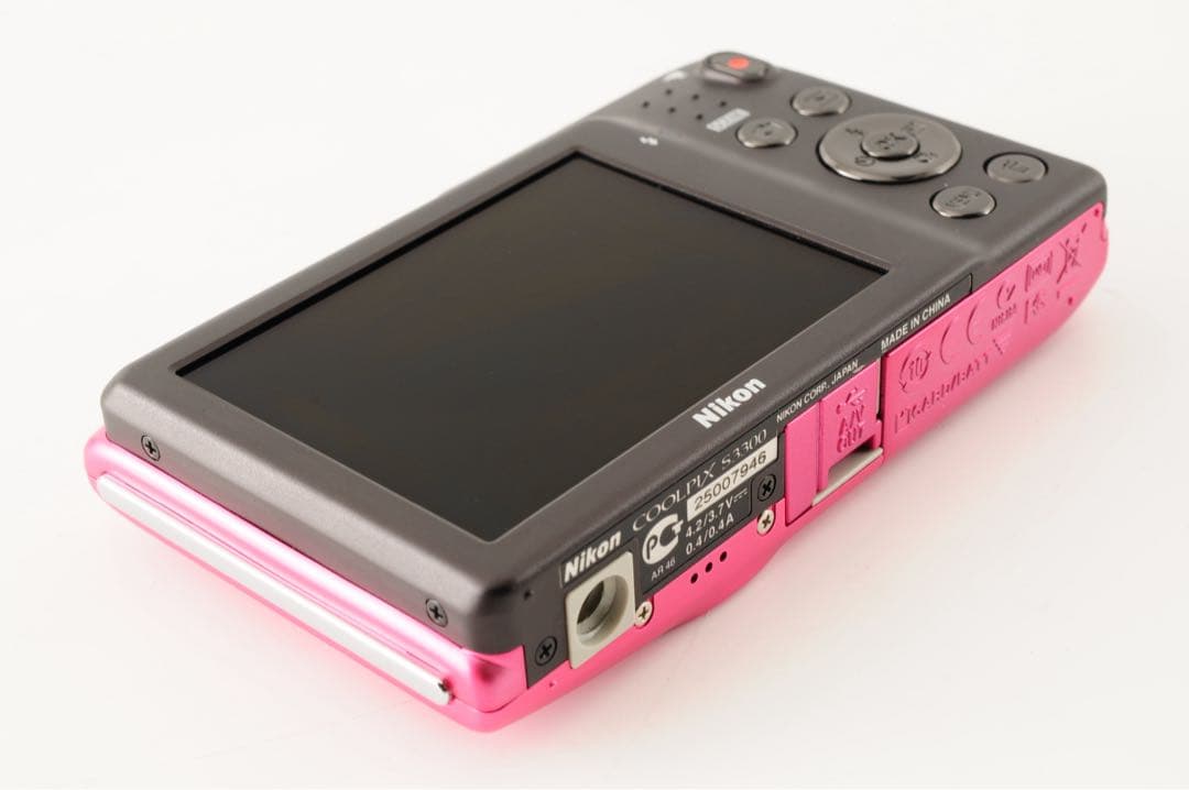 【美品】 Nikon ニコン COOLPIX S3300 ピンク