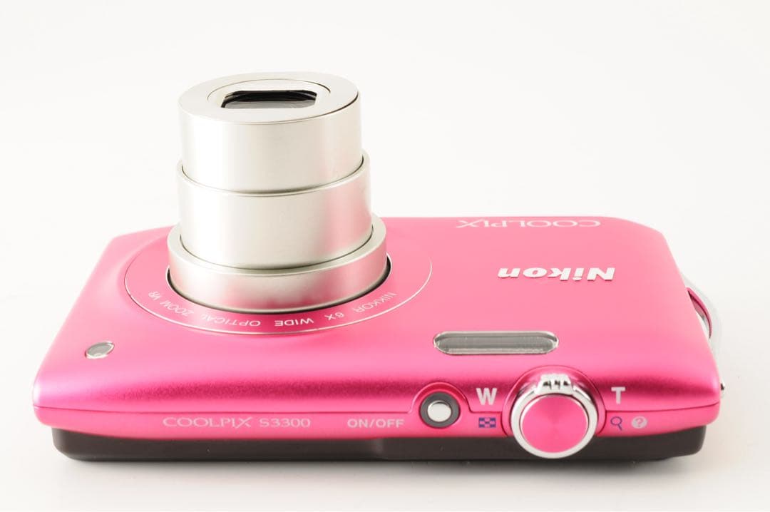 【美品】 Nikon ニコン COOLPIX S3300 ピンク