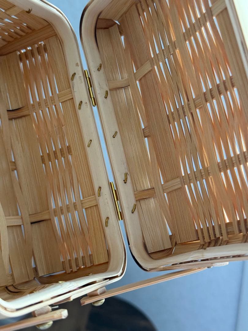 おじろ角物店 ちいさいかご 未使用品