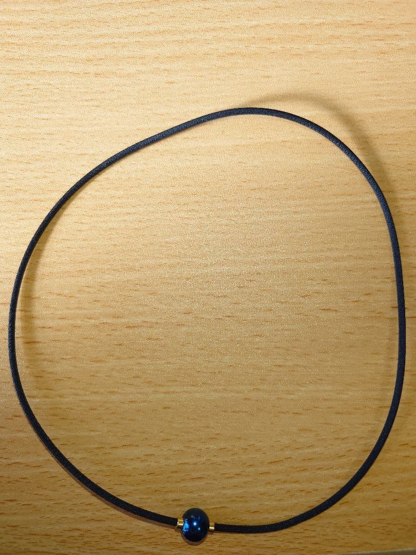 美品 RAKUWAネックレス メタックス ミラーボール ファイテン アースカラー
