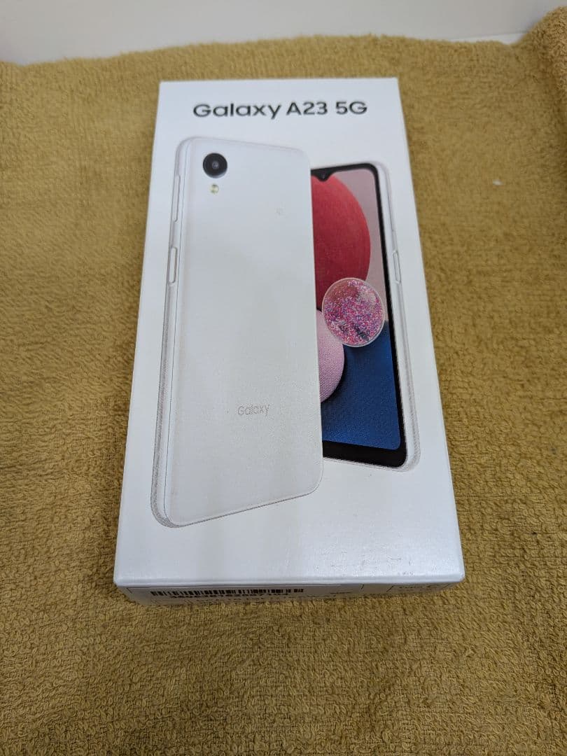 【中古】 Samsung Galaxy A23 5G ホワイト UQモバイル