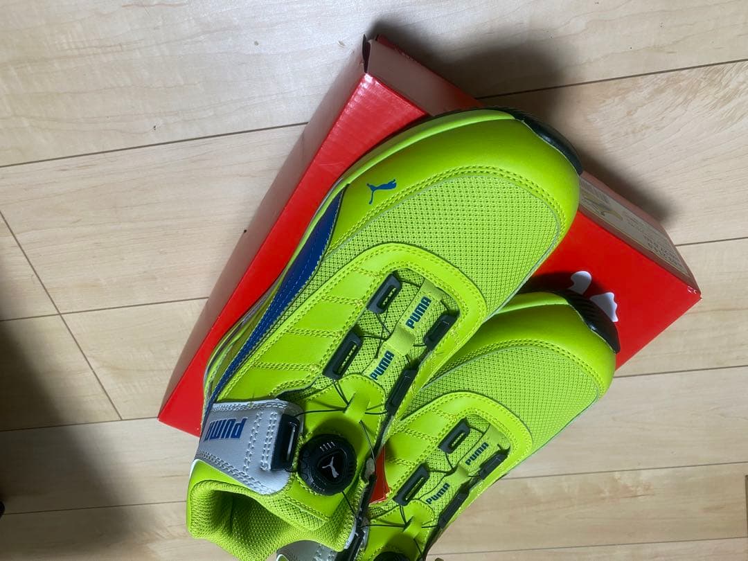 PUMA Switchback Yellow Disc Mid 27.0 安全靴