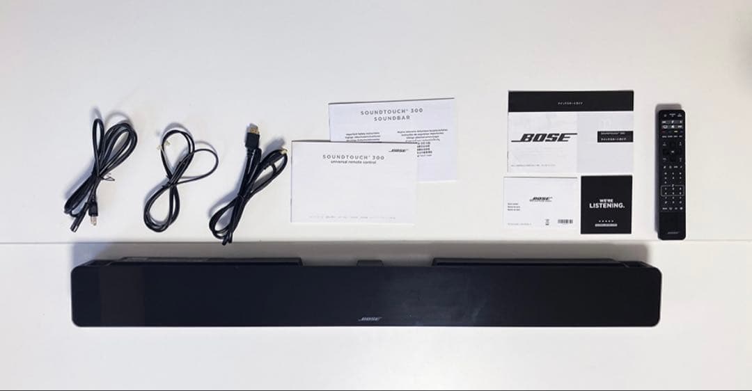 Bose soundtouch 300 動作確認済み