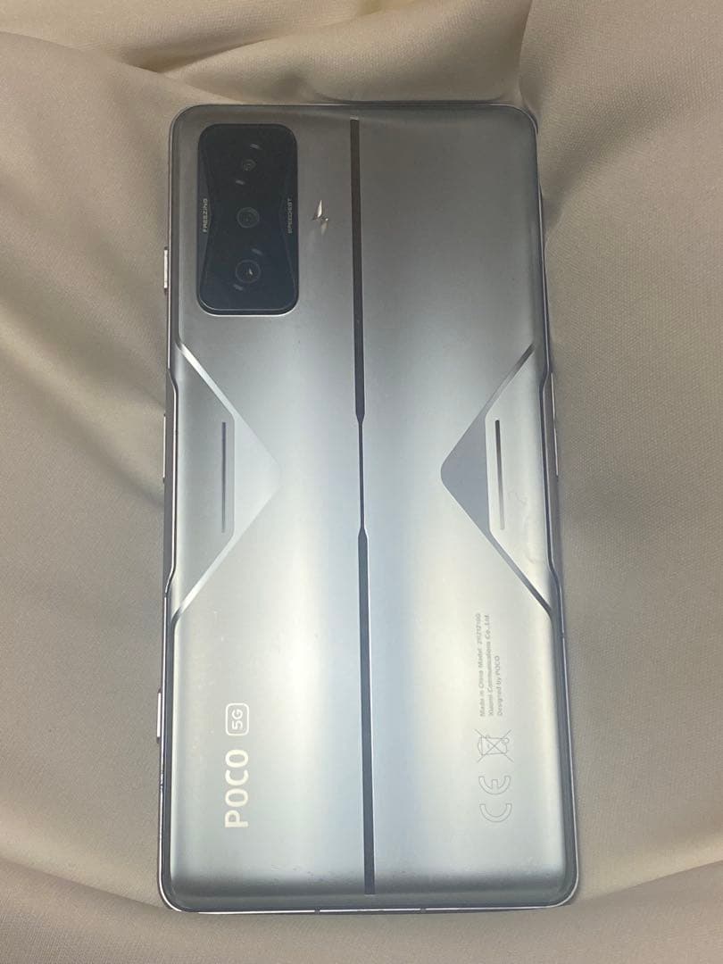 Poco F4 GT 12G 256GB 専用120W充電器付き シルバー