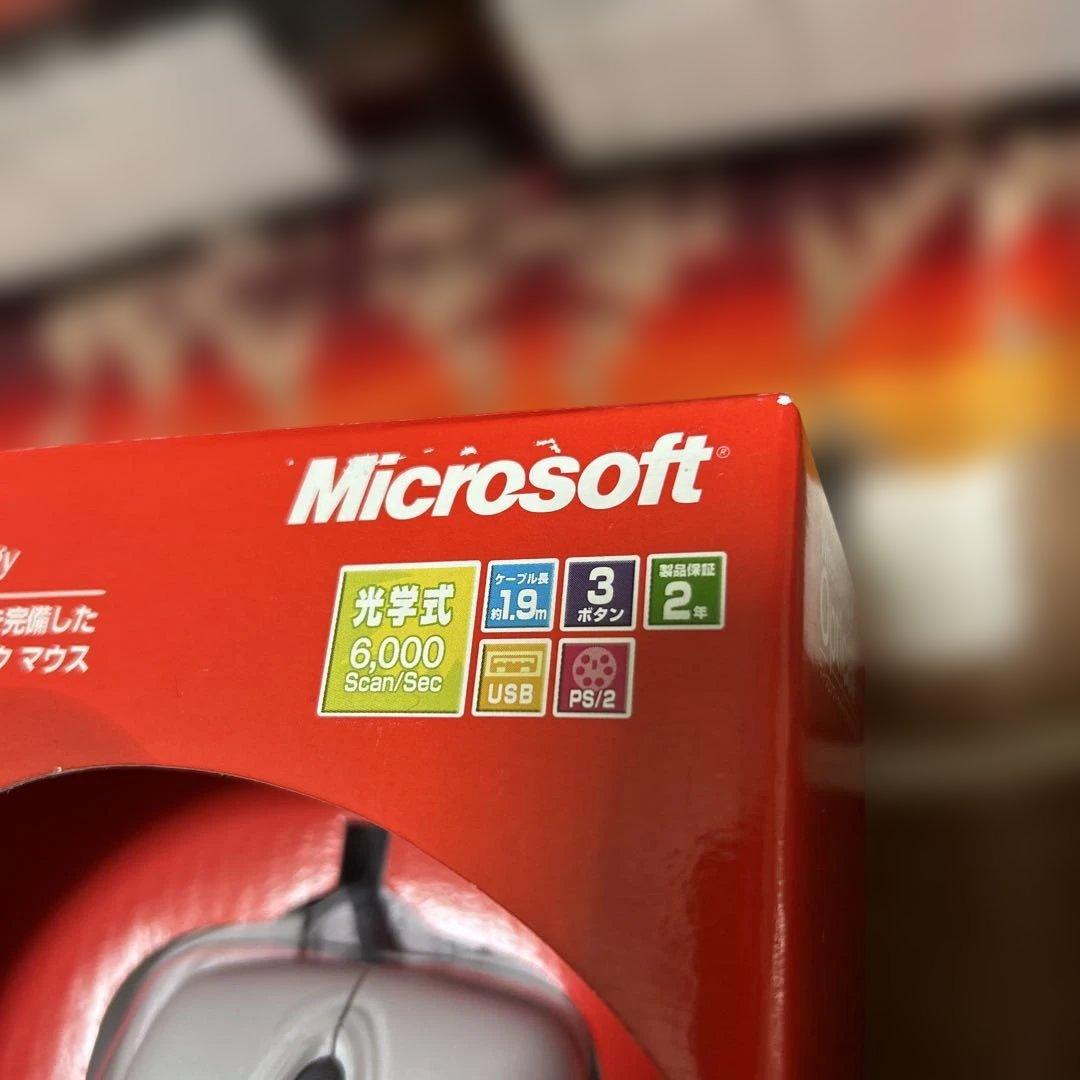 microsoft マイクロソフト　ホイールマウス　未使用　5個　有線マウス