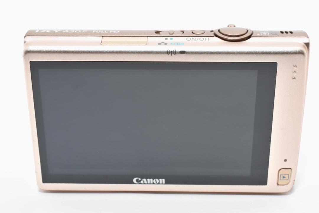 超美品 キヤノン IXY 430Fコンパクトデジタルカメラ ゴールド Canon