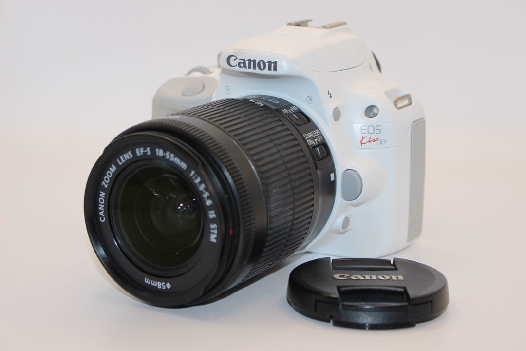 ★大人気★ Canon kiss x7 レンズキット　キヤノン 一眼レフ STM