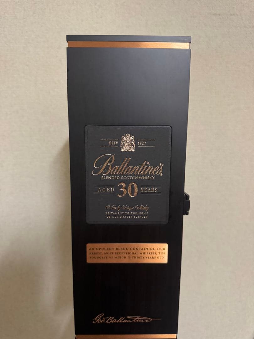 Ballantine's 30 Years ウイスキー箱