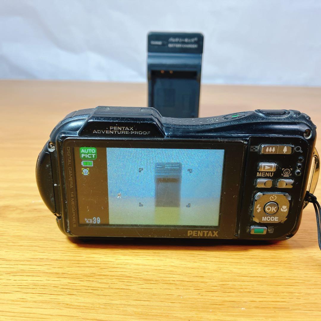 PENTAX WG-10 防水カメラ 10m防水 33ft 動作品 現状