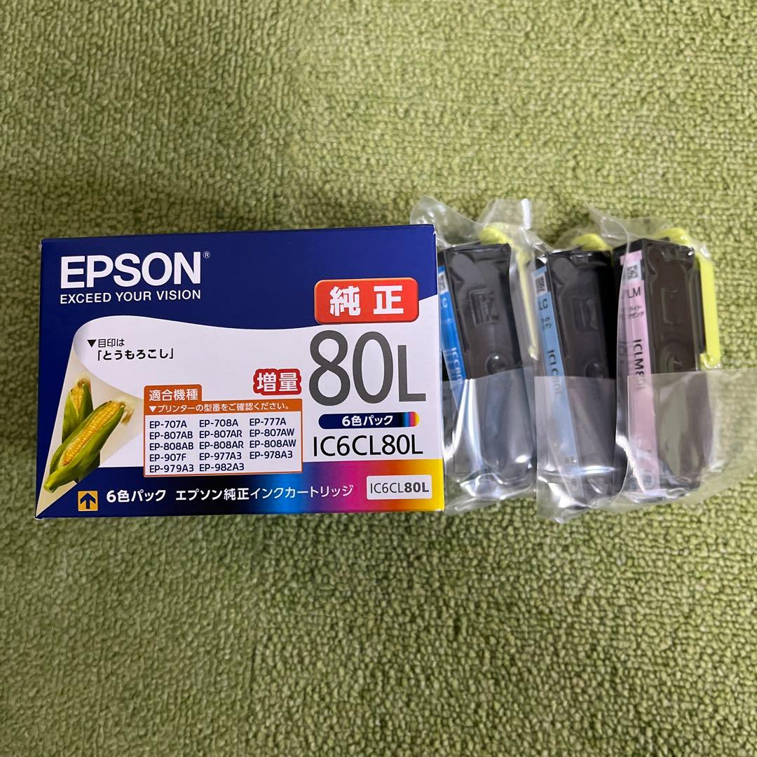 EPSON IC6CL80L プラス3色