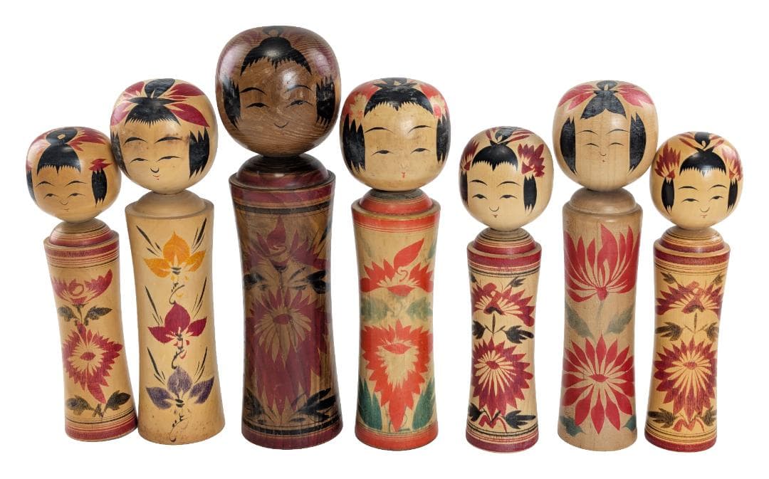 こけし　31本　まとめ　伝統　民芸品　鳴子系　遠刈田系