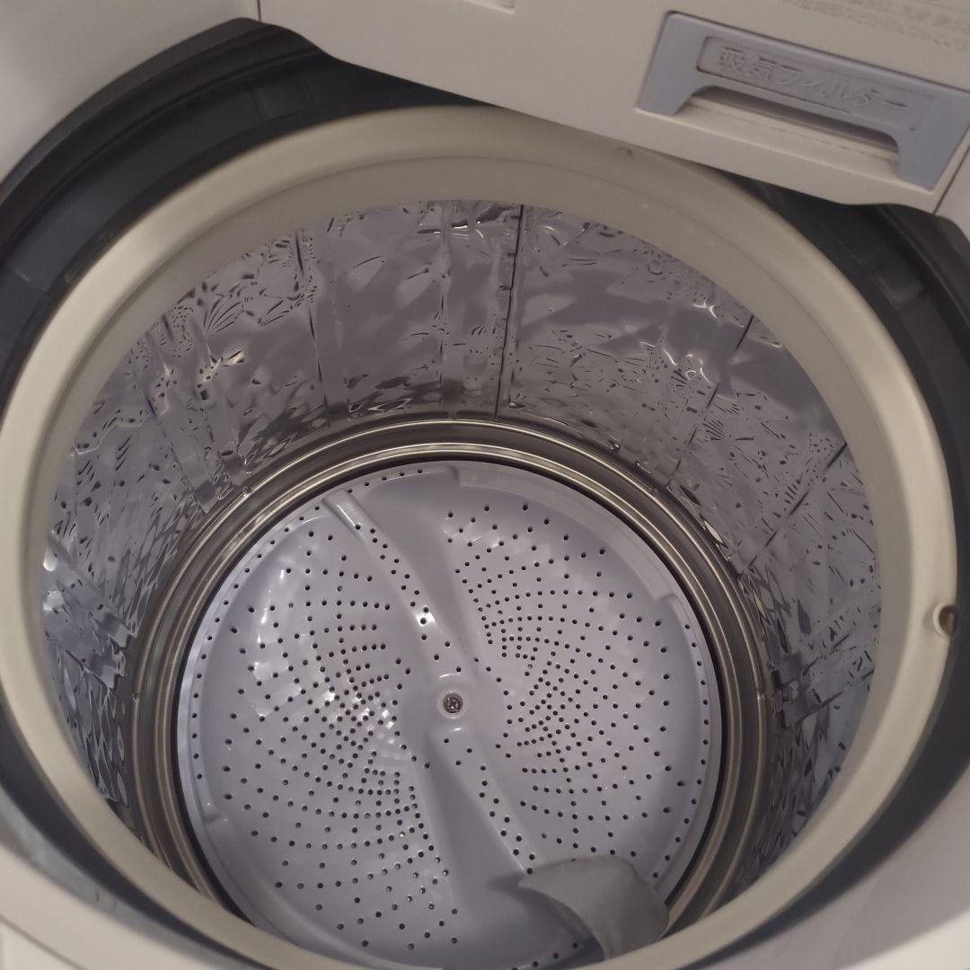 シャープ洗濯乾燥機　8kg es-tx8e 美品