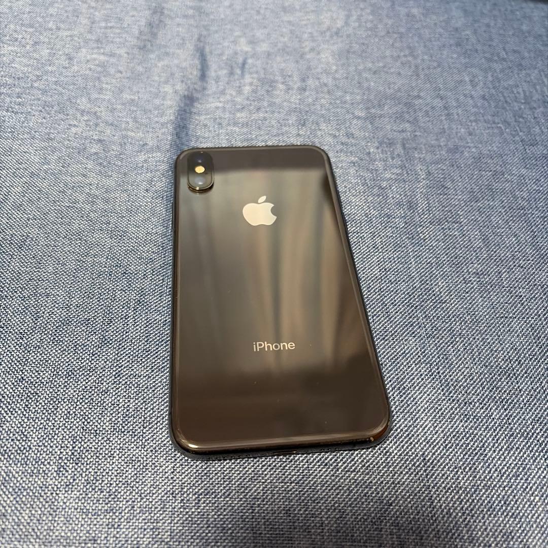 Apple iPhone XSスペースグレー 本体 充電ケーブル付き